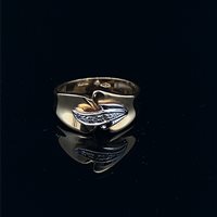 Anello Cianfrone Gioielli Donna in Oro Diamante 0.08 Ct ANOR-147-198 - ANOR-147-198